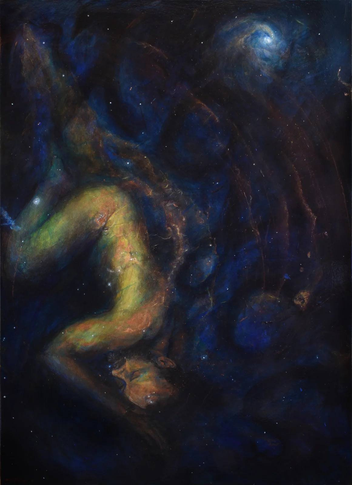 Logos - Hamish Alcorn painting by Billy Shannon at Plexus Gallery view 1