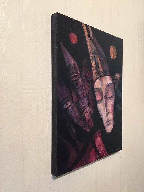 Two Moons by Sona Babajanyan at Plexus Gallery view 2