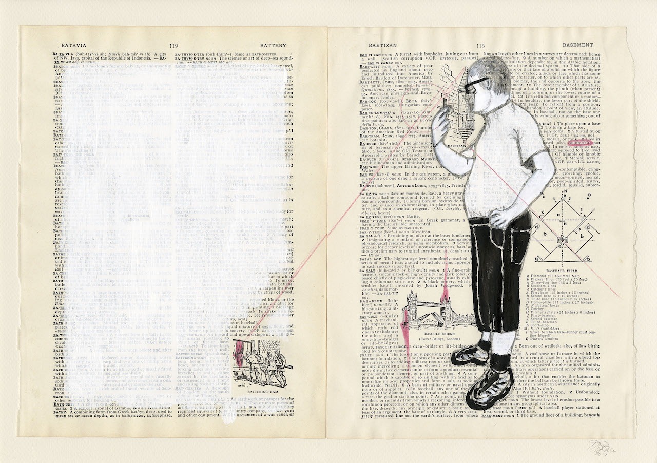 Silence and the narcissist (limited edition print)