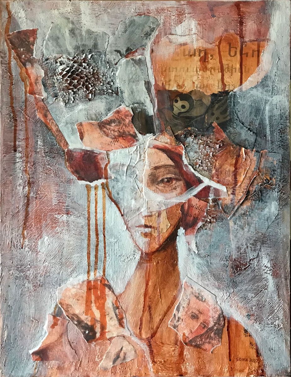 Patched #5 by Sona Babajanyan at Plexus Gallery